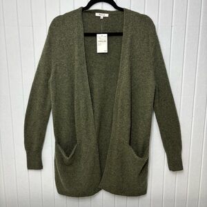 Madewell Olive Cardigan Sweater